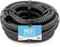 Pisces Flexible Pond Hose Pipe | 25mm (1 inch) x 5 Metre Roll | Corrugated Black Tubing for Filter Pumps and UVC Systems