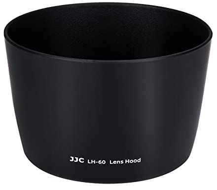 JJC Ersatz Canon ET-60 Gegenlichtblende für RF 75-300mm F4.0-5.6, EF 75-300mm F4-5.6 III, EF 75-300mm F4-5.6 III USM, EF-S 55-250mm F4-5.6 is, EF-S 55-250mm F4-5.6 is II Objekti (58mm)