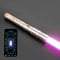 G4E Lightsaber with Bluetooth App, Smooth Swing, 16 Sound fonts, Infinite RGB Colour Change, Motion Control. Upgraded RGB v3.0. Light Saber For Adults and Cosplay. (2-Tone RGB (Gold))