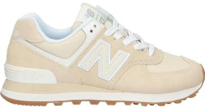 New Balance Femme 574 Sneaker, Beige, 37 EU