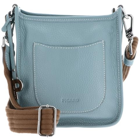 Picard Shopper KRONBERG für Damen aus Rindsleder in der Farbe Pool, Maße: 17x18x6 cm, 54824P71N5