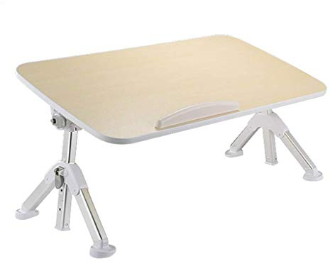 Mesa para computadora portátil para Cama, escritorios Plegables para Regazo, Escritorio de Cama Ajustable en Altura, Mesa con Bandeja de Cama portátil para sofá y sofá, Soporte para computadora p