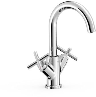 TRES 28310301 MONT BLANC Grifo Bimando Lavabo Color Cromo