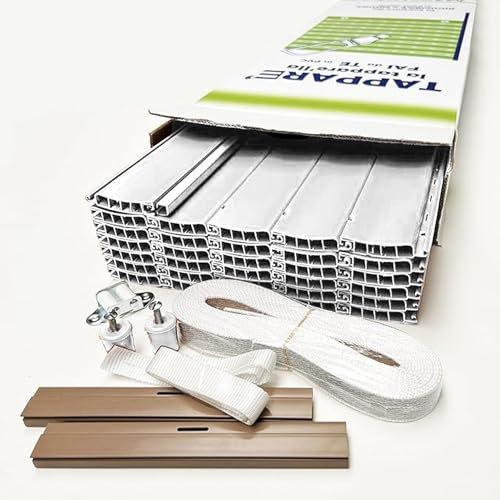 Kit Tapparella Avvolgibile in PVC- Fai da te. Made in Italy. Facile da ridimensionare (L 80X172 H - COL.36) varie misure,9 colori, corredata di cinta e scorricinta.