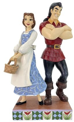 Disney Traditions Figurine Belle et Gaston Hauteur 22 cm
