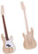 DIY Bassgitarren-Bausatz Bauen Sie Ihren Eigenen E-Bass Mit Paulownia-Korpus, Schlagbrett, Elektronik, Ahorn-Gitarrenhals, Palisander