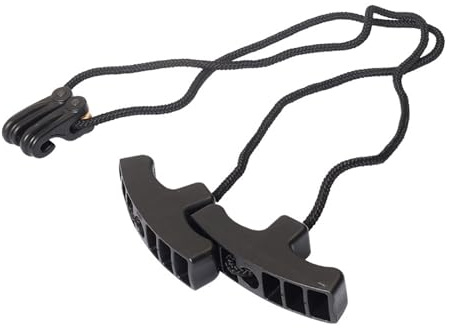 KURUGEILI Bogenschießen Cocking Geräte Doppel T Griff Crossbow Cocking Seil Crossbow Pull Cord Seil Cocker String Puller Assist Werkzeug für Crossbow Jagd-Arbeiten mit Allen Crossbows