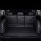 HNJDM Auto Leder Kofferraummatten für Hyundai Kona SX2 EV Electric 2024 2025,Vollabdeckung Antirutsch Wasserdicht Kofferraumwanne Schutzmatte Interieur Teppiche Zubehör,Black