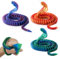 3D Druck Schlange Beweglicher 3 Stück Flexible 3D Gedruckte Schlangen Spielzeug Beweglicher 3D Gedruckter Schlange Schlange Fidget Toy Rotierendes Design Schlange für Easter Kind Geschenke Spielzeug