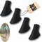Mavendo 4 Stück Nordic Walking Stöcke Gummipuffer für alle gängigen Nordic Walking Wanderstöcke - Nordic Walking Pads Asphalt schnell - Universal für Nordic Walking Stock mit Durchmesser von 10-11mm