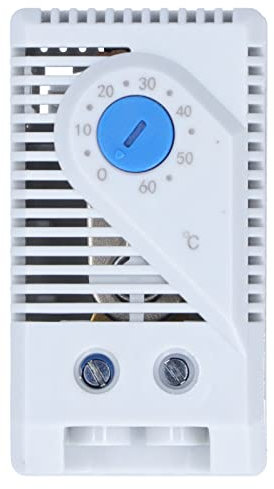 Temperaturschalter Controller, KTS 011 Mechanische Thermostat Bimetallic 0 Bis 60 ° C / 0 Bis 140 ° F Normalerweise Für Elektroschranksteuerung Geöffnet