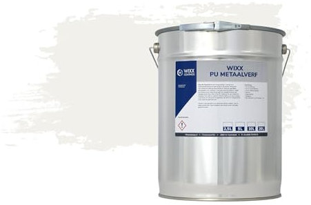 Wixx Peinture Métal PU - RAL 9016 | Blanc trafic - 10L