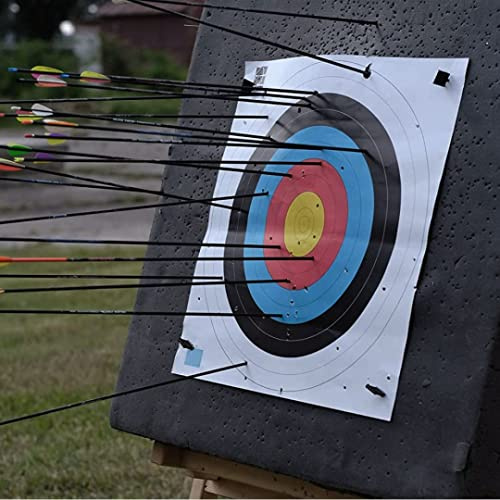 Bogenschießen-Zielscheibe aus Schaumstoff mit hoher Dichte für Bogen- und Darttraining – Indoor/Outdoor Genauigkeitszubehör