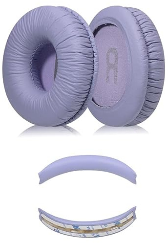 INF Lila Ohrpolster und Kopfband kompatibel mit JBL Tune600BTNC T660NC T450 T500 T510BT Kopfhörer