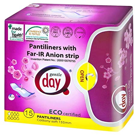 Slipeinlage umweltfreundlicher natürlicher – einzeln verpackt Reise – 1 Schachteln - 15 stk