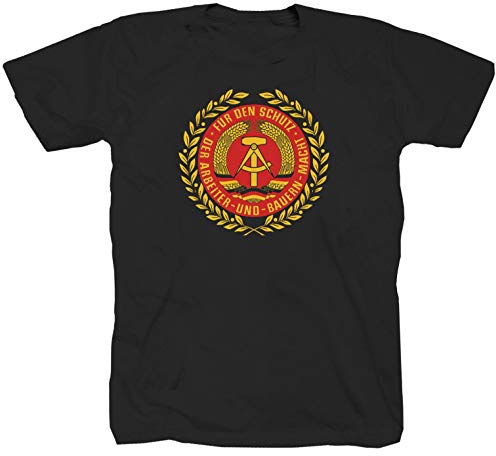 NVA Polizei ABV Simson FDJ VEB LPG Ossi MZ ETZ AWO Armee Marine S51 Enduro GST Trabant DDR Shirt Polo T-Shirt M