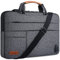 DOMISO 17 Zoll Wasserdicht Laptop Tasche Tragetasche Schultertasche Aktentasche mit USB Ladeanschluss für 17-17.3 Notebook/Dell/Lenovo/Acer/HP/MSI/ASUS, Schwarzer Reißverschluss