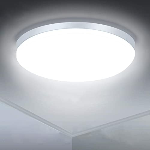 SUNZOS LED Deckenleuchte Rund Deckenlampe 36W, 4250LM Led Lampen Deckenlampen, Neutralweiß 4000K Deckenleuchte Led für Lampe Wohnzimmer, Schlafzimmer, Flur, Ø23cm Deckenlampe