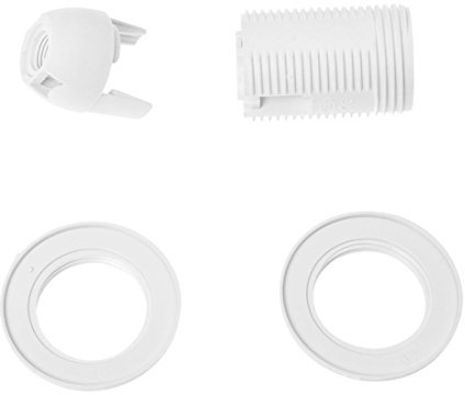 Plastic Shell Screw Type E14 Bulb Light Lamp Holder Socket AC 250V 2A