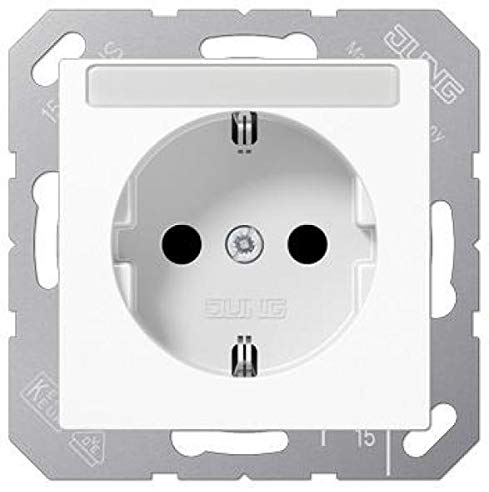 SCHUKO-Steckdose 16A 250V m.Berührungsschutz A 1520 BFKINA WW 4011377158382 Jung