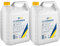 CARTECHNIC 2X Kühlerschutz Kühlflüssigkeit Kühlerfrost CT Standard grün-gelb 5 L