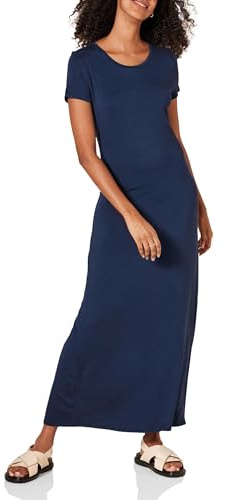 Amazon Essentials Women's Jersey Short Sleeve T-Shirt Maxi Dress