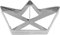 RBV Birkmann Birkmann Papierboot Ausstechform zum Ausstechen und Dekorieren von Plätzchen, Marzipan und Fondant, Edelstahl, spühlmaschinengeeignet, Größe: 7,5 cm, 199361, Silber