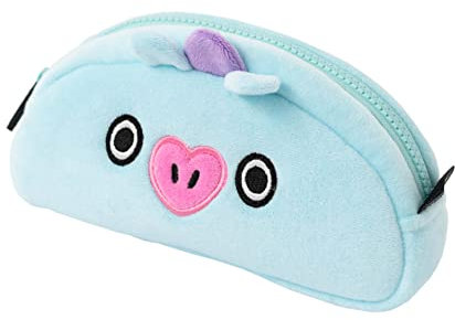 Grupo Erik BT21 Mang Official Pencil Case | BT21 Offizielles Mäppchen |BTS Fanartikel | BTS Federmäppchen | Stifte Etui | Stifte Federmappe