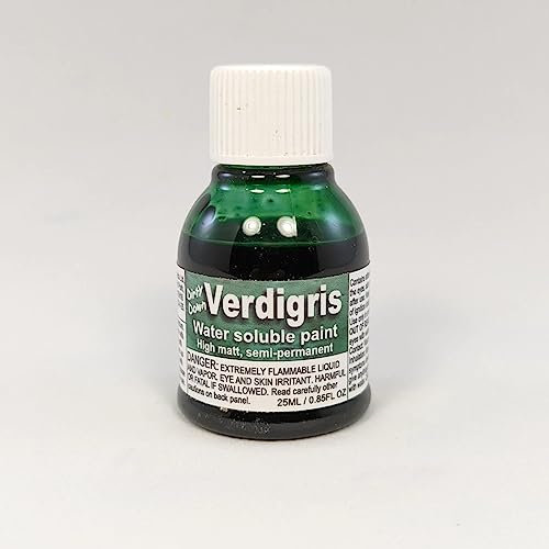 Verdigris Effect Dirty Down Water Soluble Paint (25ml)