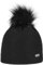 maximo Mädchen Mütze Pompon Strass-51-53 - Kindermode : Mädchen, Schwarz