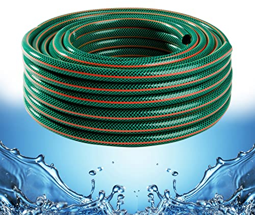 all4you Gartenschlauch 3/4 Zoll 50m Grün Schlauch Wasserschlauch