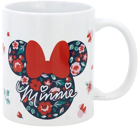 Taza de cerámica de 325 ml en caja regalo de Minnie Mouse