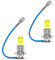 SOFOC-H3 Lampe PK22S Nebelscheinwerfer Scheinwerfer Lampenersatz Starke Durchdringung 24V 100W Hellgelb 4000K 2Stk