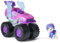Paw Patrol: Rescue Wheels Roxi Monster Truck mit Verwandlung und Sammel-Actionfigur, Spielzeug für Jungen und Mädchen ab 3 Jahren