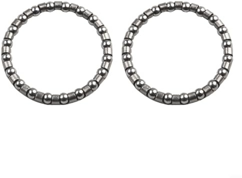 2pcs 1 1/8 Caged Ball Bearing For Races for Bike Headset, Designed for Racing Cyclists