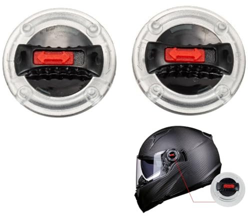 Motorradhelm-Visier mit Drehschalter, Motorradhelm Schrauben, Helm Visier Schrauben Motorrad, Motorrad Helm Ersatzteile, Kompatibel mit LS2 FF370 FF396 FF394 FF358 FF386 FF387 FF310 OF569 Helmlinsen