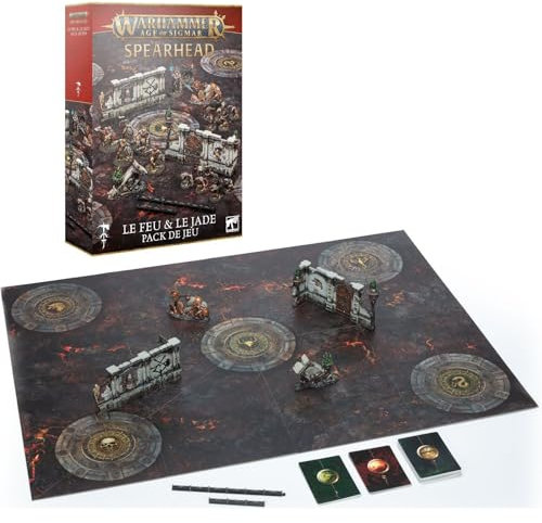 Warhammer AoS - Fire & Jade Gaming Pack 2024 (Fr)