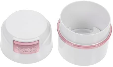 Didiseaon Kiss Lash Glue Storage Tank Strong Eyelash Glue Container Sealed Eyelash Jar for Grafting