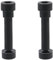 Create idea 2 tornillos giratorios de bisagra de metal compatibles con B-ose QuietComfort QC35 piezas de reparación de auriculares para mecanismo de rotación de orejeras, color negro