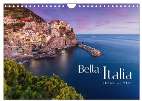 Bella Italia - Berge und Meer (Wandkalender 2026 DIN A4 quer), CALVENDO Monatskalender: Malerische Landschaften in Italien (CALVENDO Natur)