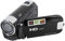 Ejoyous Videocamera Digitale, Videocamera 4K 48MP DV, Schermo TFT Ruotabile da 2,7 Pollici, Zoom Digitale 16x, con Cavo USB (BLACK)