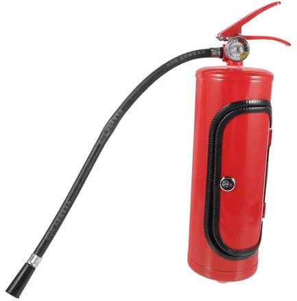 WESIEVYA Scatola Portabottiglie Estintore Wine Bar in Metallo Resistente, Contenitore Regalo per Whisky e Vino Rosso, Design Compatto e Lussuoso, per Feste e Occasioni Speciali