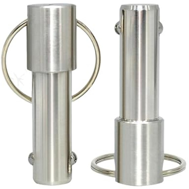 1pc Perno di bloccaggio con testa a sfera a molla Perno di sgancio rapido solido, Diametro 12mm, Lunghezza di serraggio 10mm
