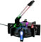 ENHANCE Bungee per Mouse da Gioco Professionale - Supporto per Mouse con Hub USB a 4 Porte e 7 Modalità di Illuminazione a LED - Supporto per la Gestione dei Cavi per Mouse da Gioco