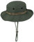 Black Snake US GI Outdoor Boonie Hat aus Nylon Krempenhut M Oliv
