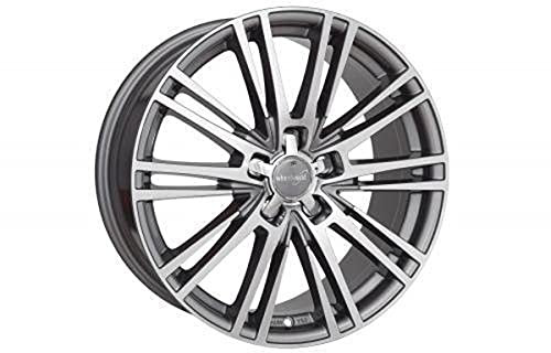 Wheelworld WH18 Alufelge 8x18 ET35 5x112 DGP+ Daytona Grau Hochglanzpoliert