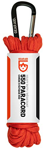 GearAid Unisex – Erwachsene Paracord 550 Seile, orange, 9 m