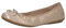 CAPRICE Damen Ballerinas aus Leder mit Lack, Beige (Beige Comb I), 38 EU