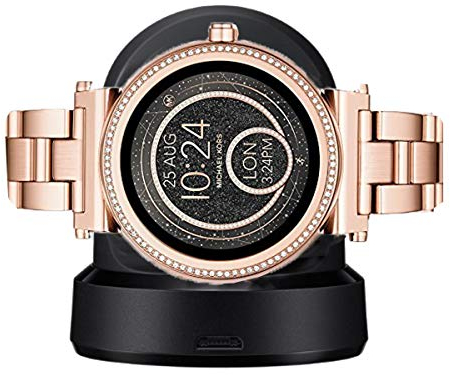 SkyBand Station sans Fil pour Montres connectées Michael Kors Sofie 1.0 (Noir)