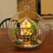 AUNMAS Miniatur-Puppenhaus-Kit DIY Puppenhaus Kit Süße Puppenhaus Miniatur DIY Haus Kit DIY für Home Decor Geburtstagsgeschenk